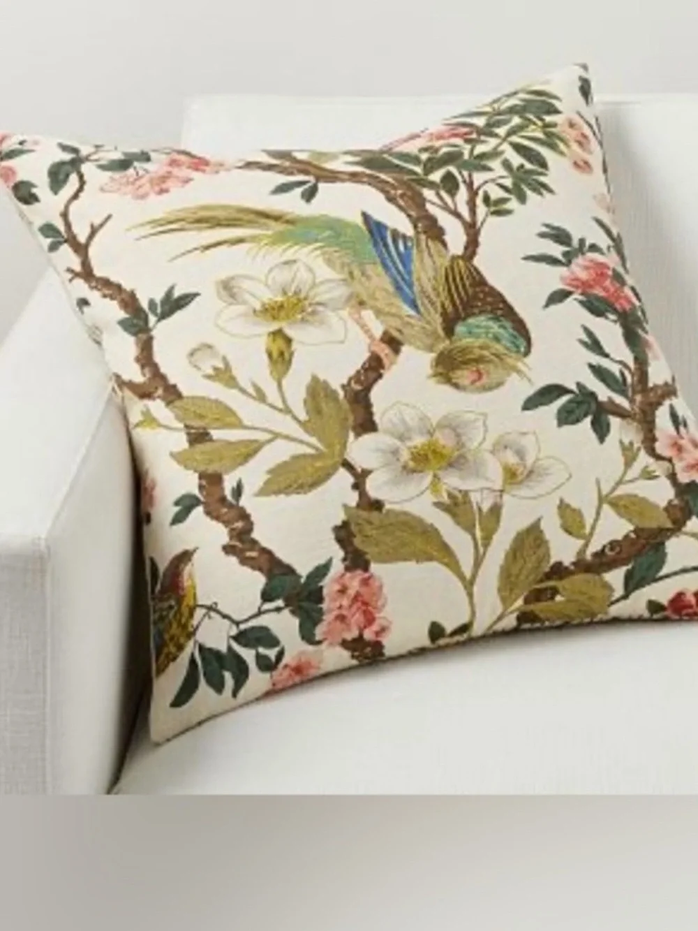 Pottery Barn | NOLA Song Bird Pillow Cover 24” x 24”